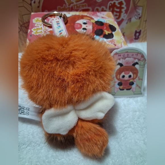 Baby Three Cupid Vinyl Plush Toy Series Conf. Red Panda - Picture 2 of 10